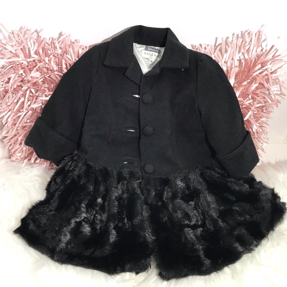 Neiman Marcus Other - Neiman Marcus Elena faux fur coat size 2